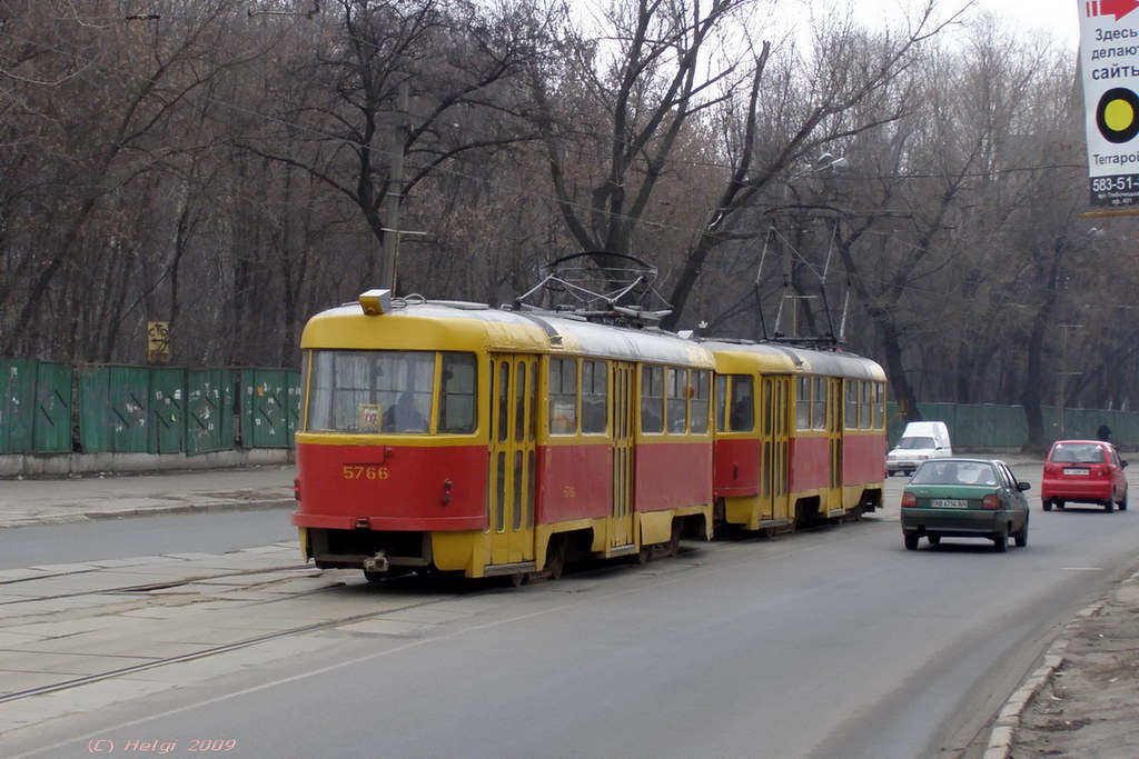 Киев, Tatra T3SU № 5766