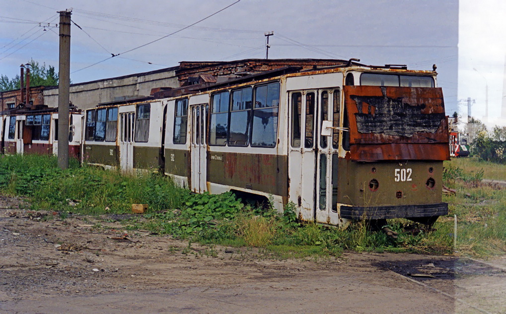 Архангельск, ЛВС-86Т № 502; Архангельск — Старые фотографии (1992-2000)