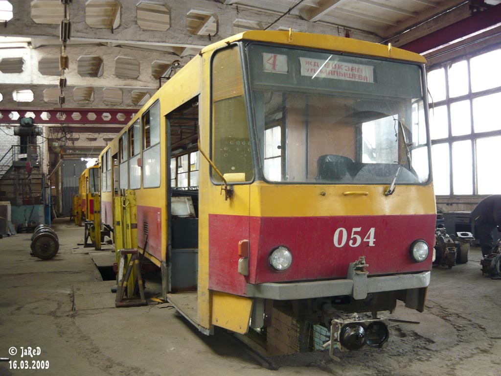 Курск, Tatra T6B5SU № 054