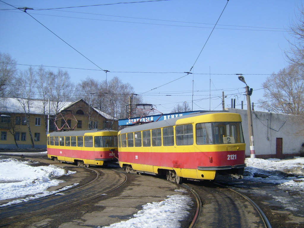 Ульяновск, Tatra T3SU (двухдверная) № 2121