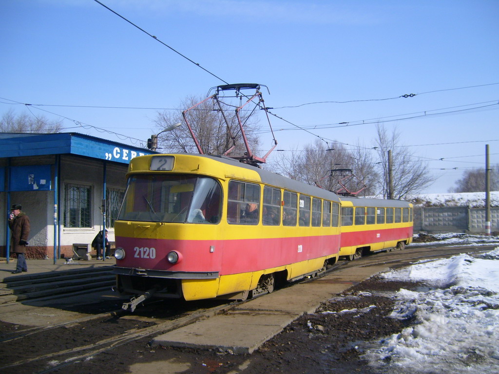 Ульяновск, Tatra T3SU (двухдверная) № 2120