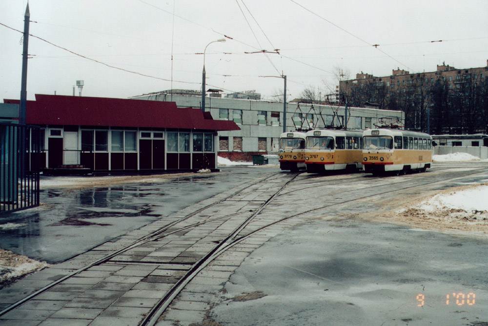 Москва, Tatra T3SU № 3565; Москва — Конечные станции и кольца