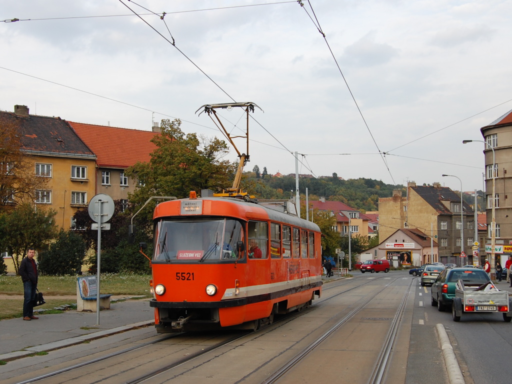 Прага, Tatra T3 № 5521
