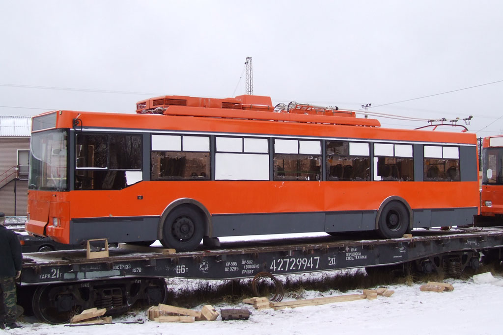 Tver — 20.11.2008 — arrival of trolleybuses of Trollza-5275.05 Optima