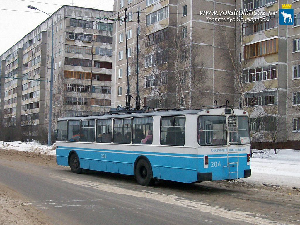 Йошкар-Ола, ЗиУ-682В № 204
