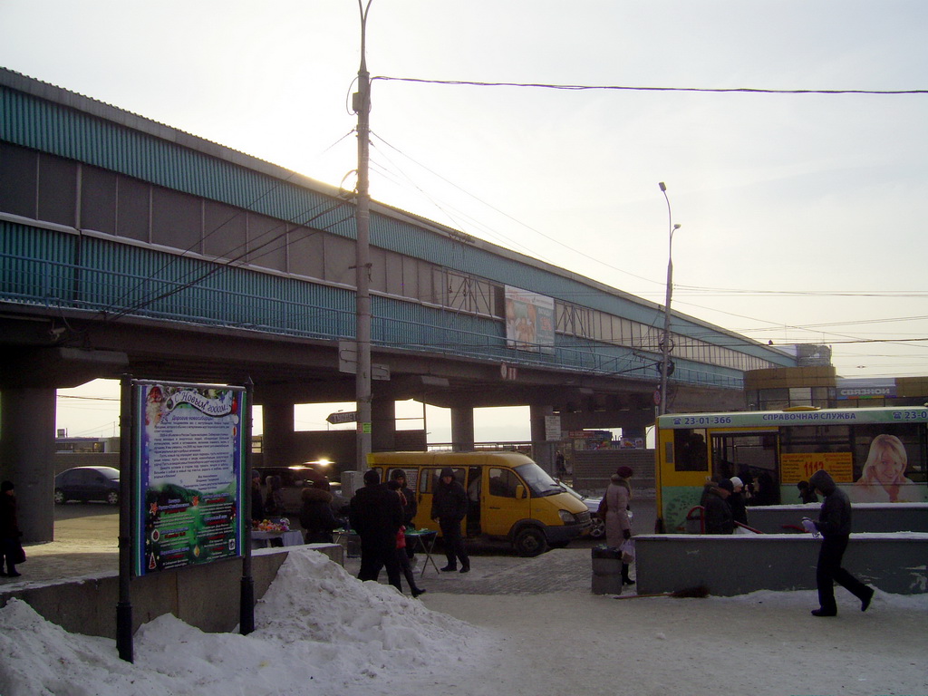 Новосибирск — Ленинская линия — метромост через Обь