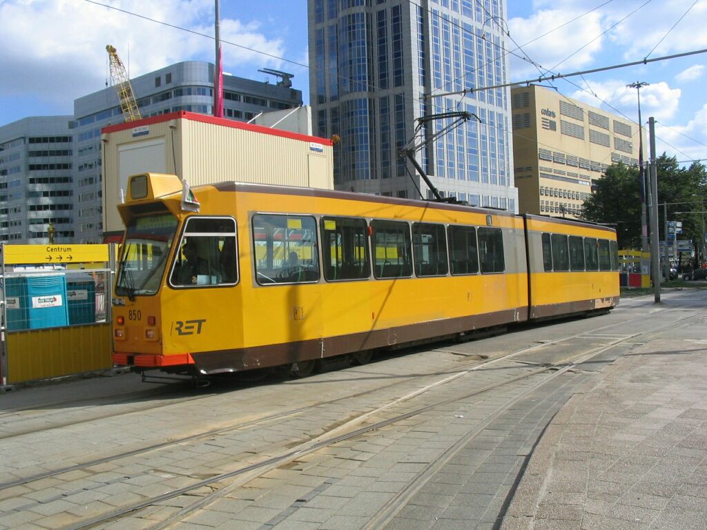 Rotterdam, Duewag ZGT6 nr. 850