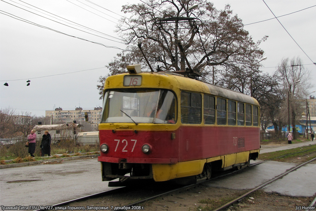 Запоріжжя, Tatra T3SU № 727