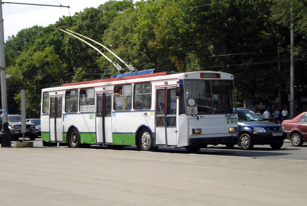 Алмати, Škoda 14Tr08/6 № 3077