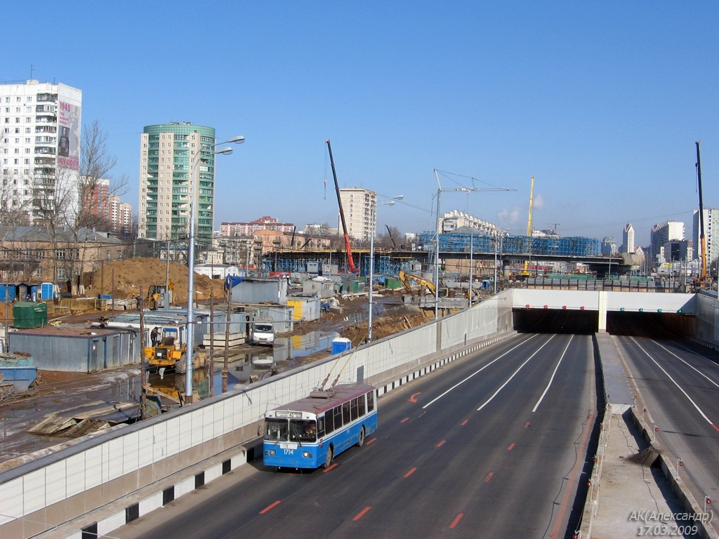 Москва, ЗиУ-682Г-016  [Г0М] № 1714; Москва — Троллейбусные линии: CЗАО