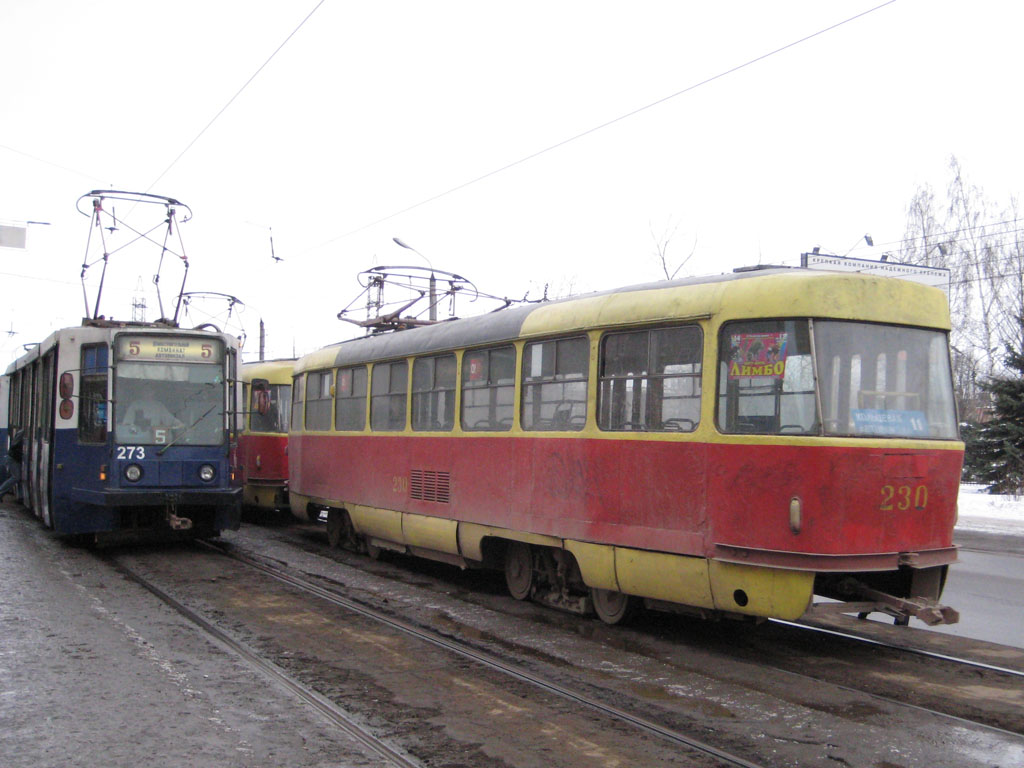 Тверь, Tatra T3SU № 230; Тверь, 71-608К № 273