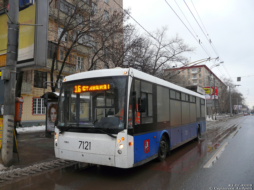 Москва, Тролза-5265.00 «Мегаполис» № 7121