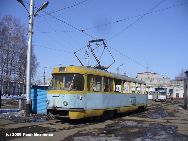 Ульяновск, Tatra T3SU (двухдверная) № 2033