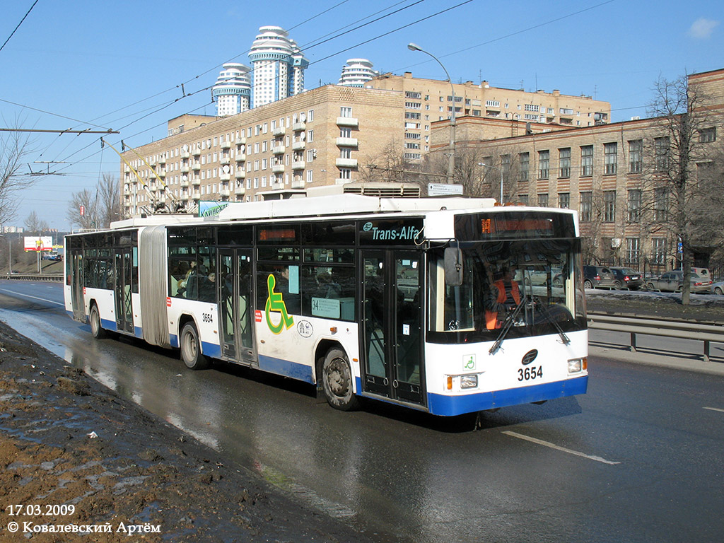 Москва, ВМЗ-62151 «Премьер» № 3654