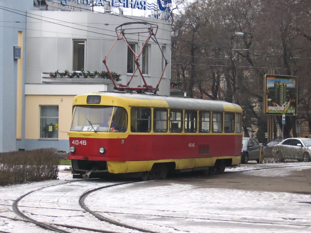 Одесса, Tatra T3SU № 4046 Одесса, Tatra T3SU № 4046