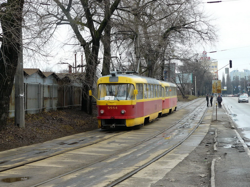 Киев, Tatra T3SU № 5554