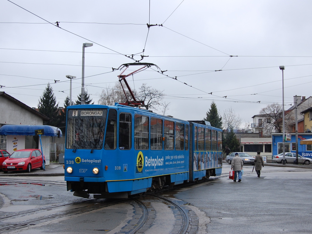 Загреб, Tatra KT4YU № 339