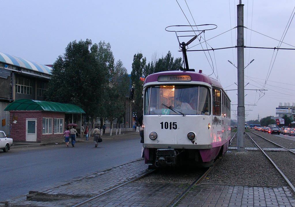 Алматы, Tatra T3D № 1015 Алматы, Tatra T3D № 1015
