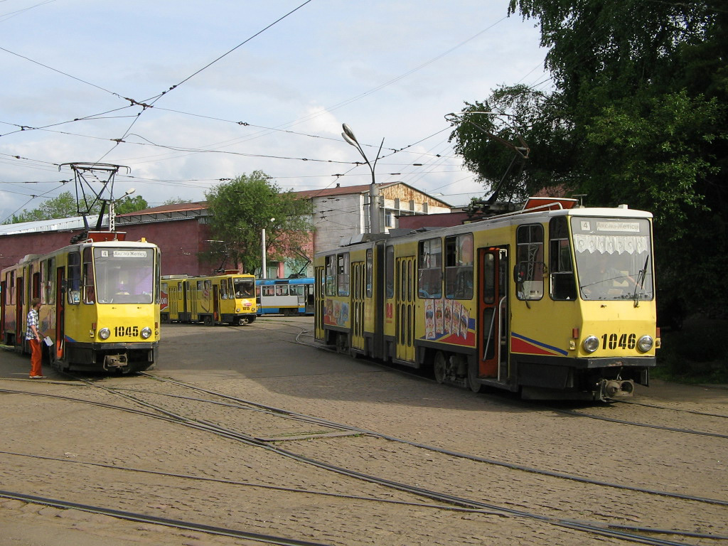 Алматы, Tatra KT4D № 1005