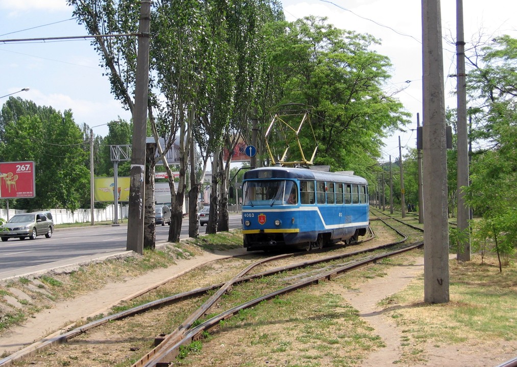Odesa, Tatra T3R.P № 4063