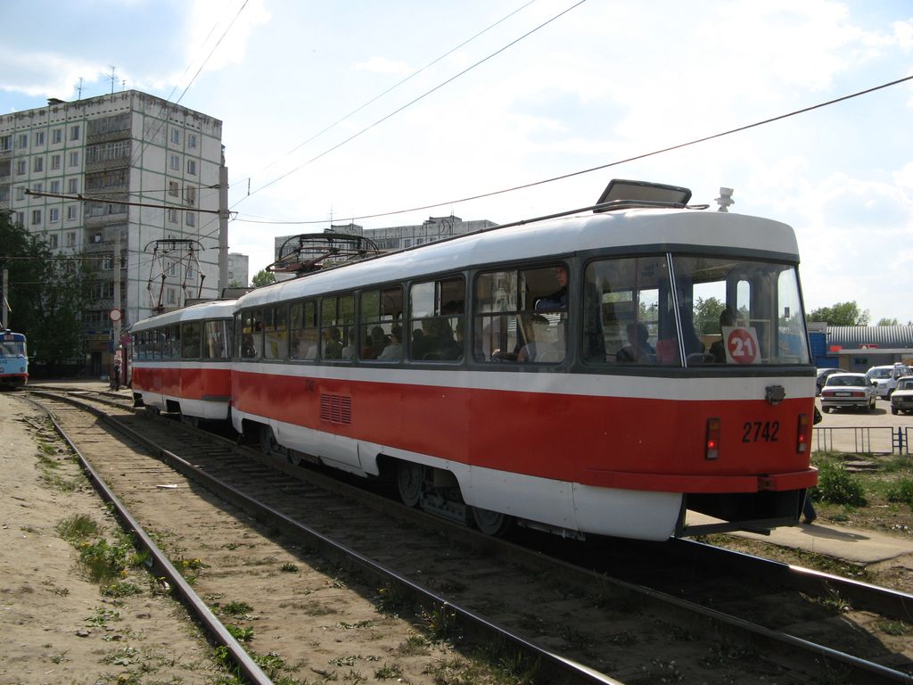 Нижний Новгород, Tatra T3SU КВР ТРЗ № 2742