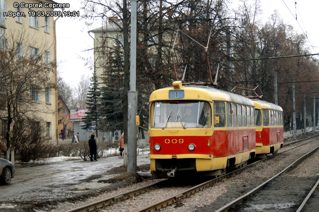 Орёл, Tatra T3SU № 009