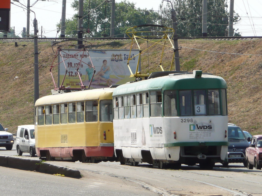 Одесса, Tatra T3SU № 3298