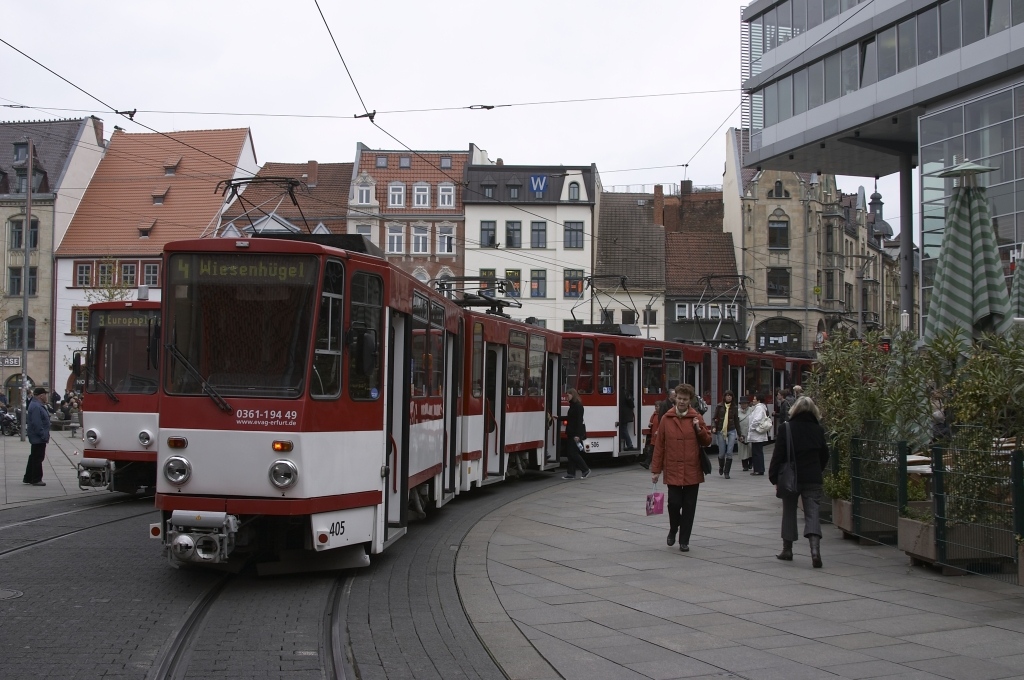 Эрфурт, Tatra KT4D-Z № 405