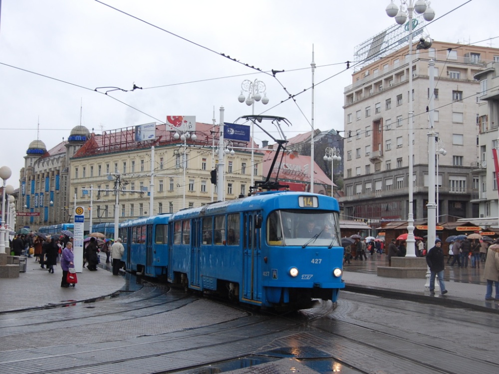 Загреб, Tatra T4YU № 427
