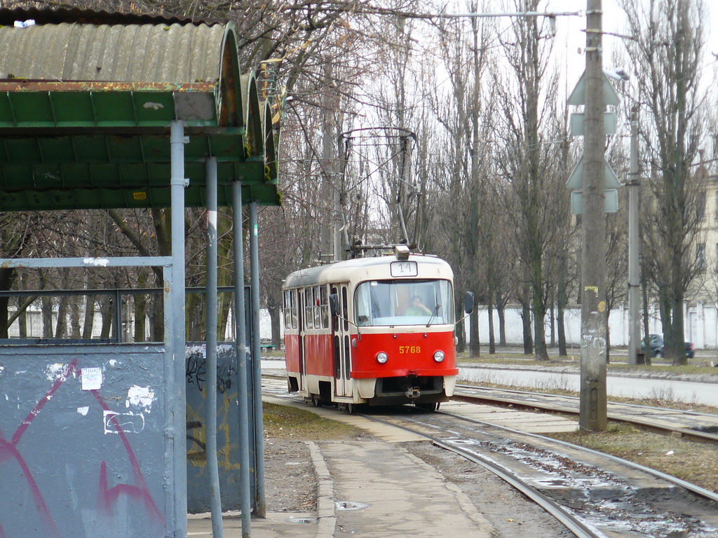 Kiiev, Tatra T3SU № 5768 Kiiev, Tatra T3SU № 5768