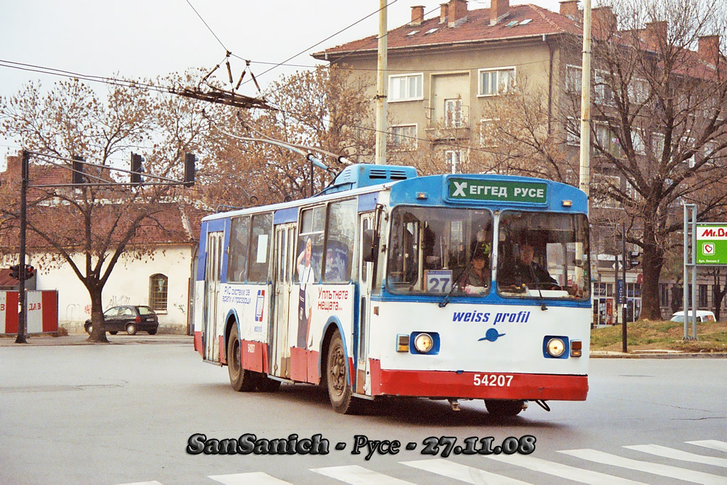 Русе, ЗиУ-682УП НРБ № 54207