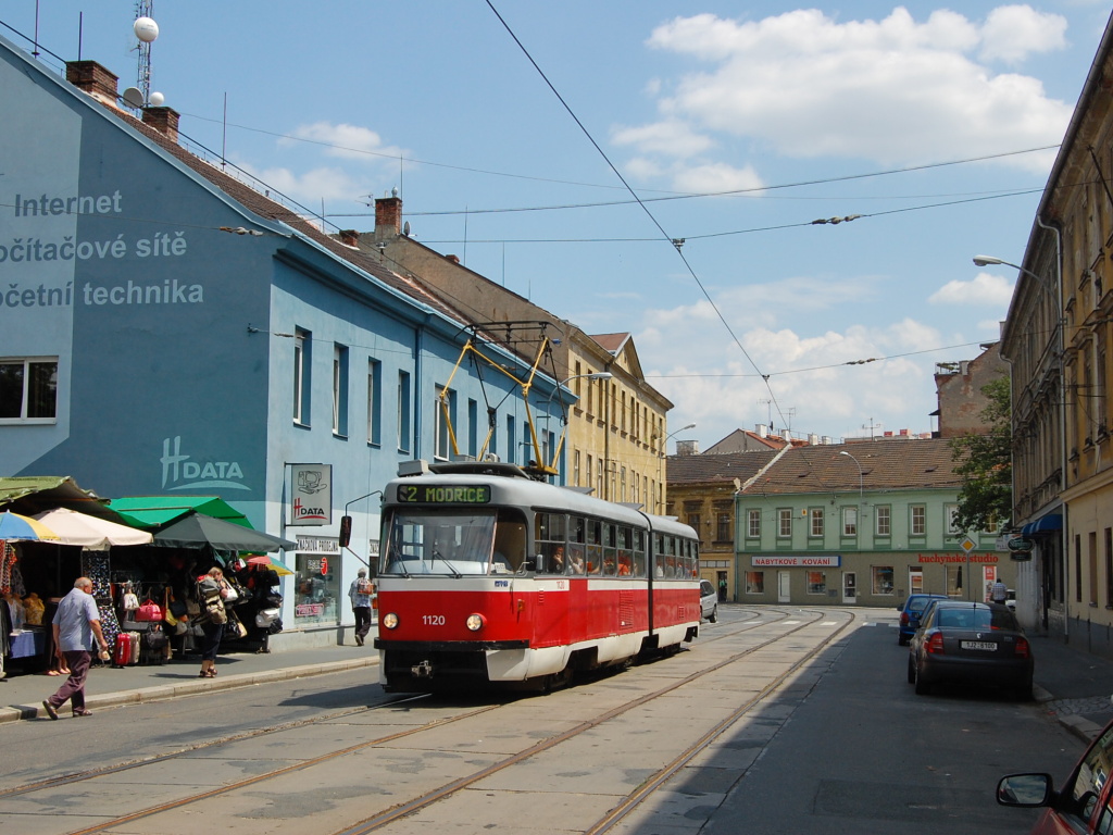 Brno, Tatra K2YU Br. 1120