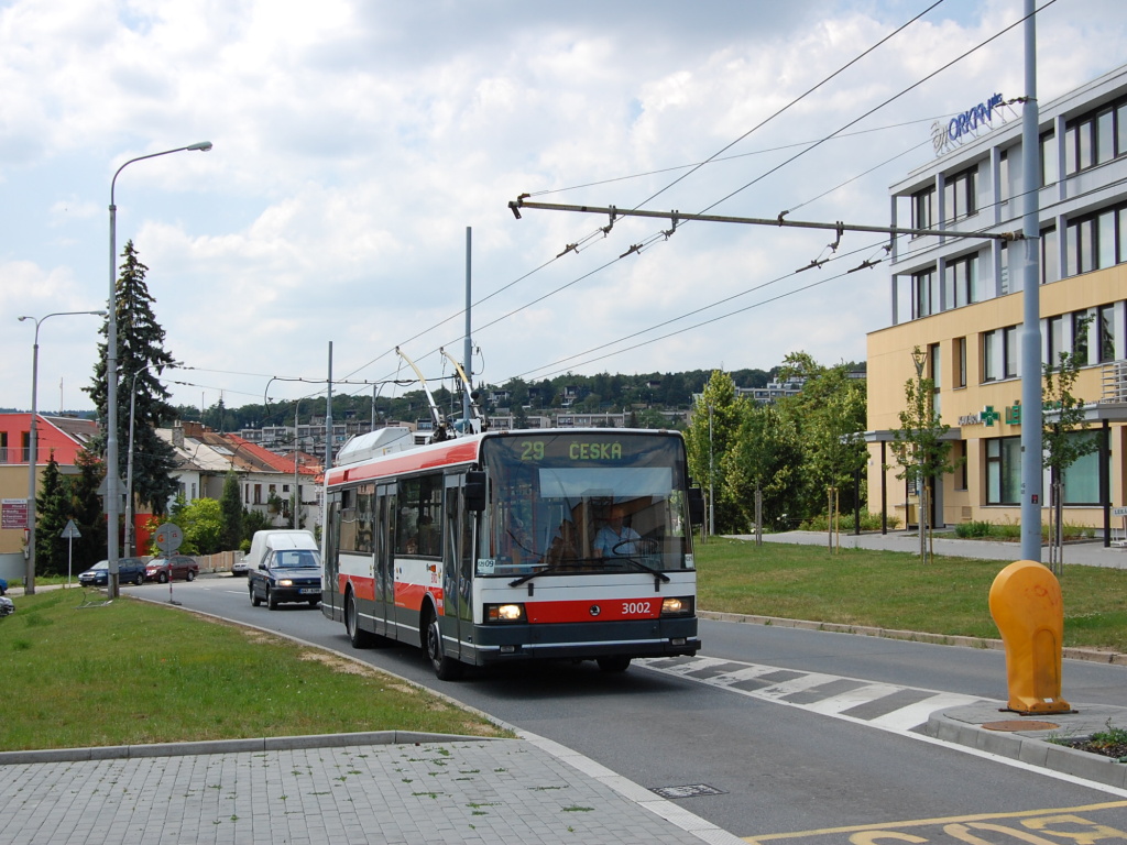 Брно, Škoda 21Tr № 3002