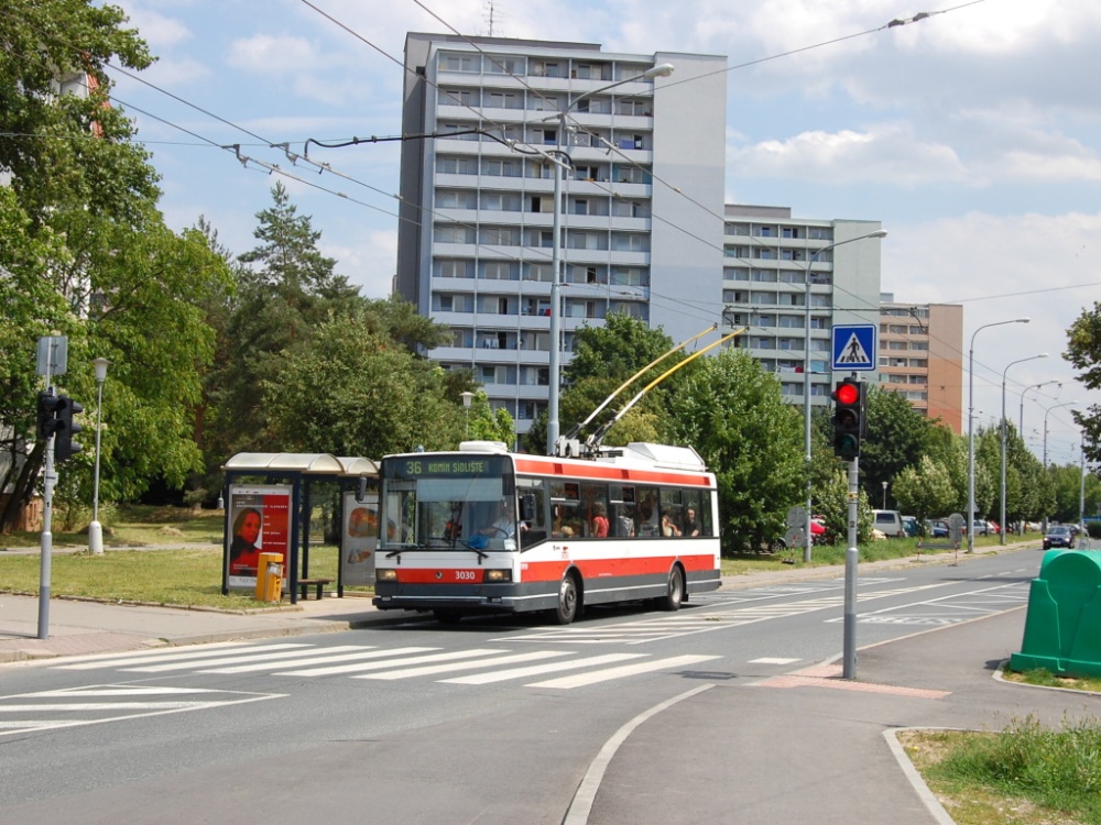 Брно, Škoda 21Tr № 3030