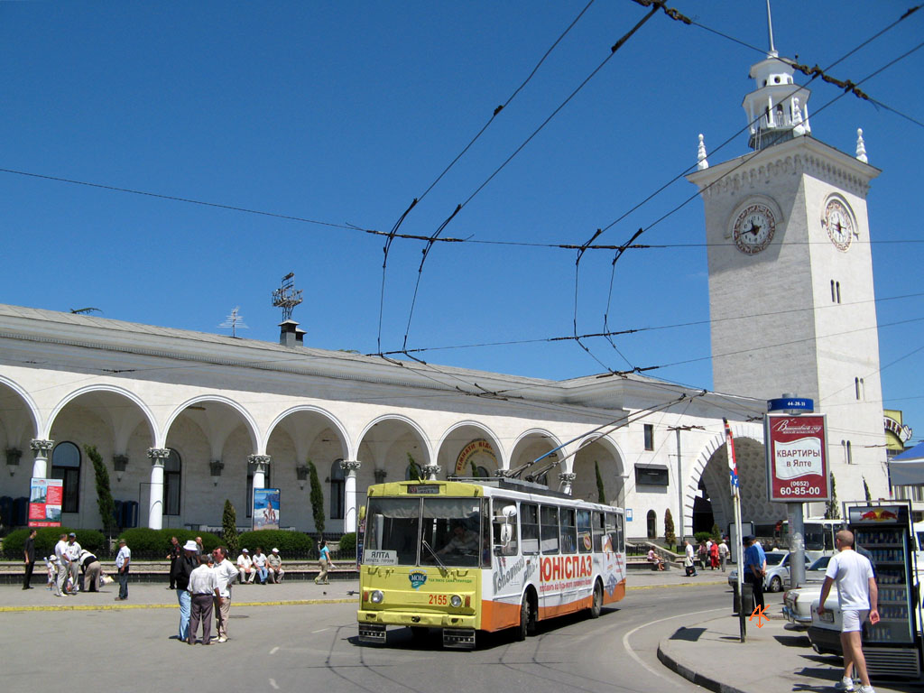 Крымский троллейбус, Škoda 14Tr11/6 № 2155