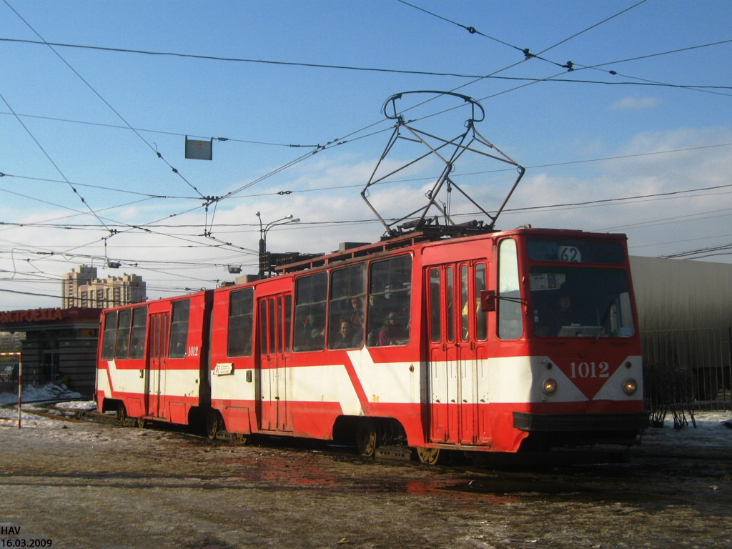 Санкт-Петербург, ЛВС-86К № 1012 Санкт-Петербург, ЛВС-86К № 1012
