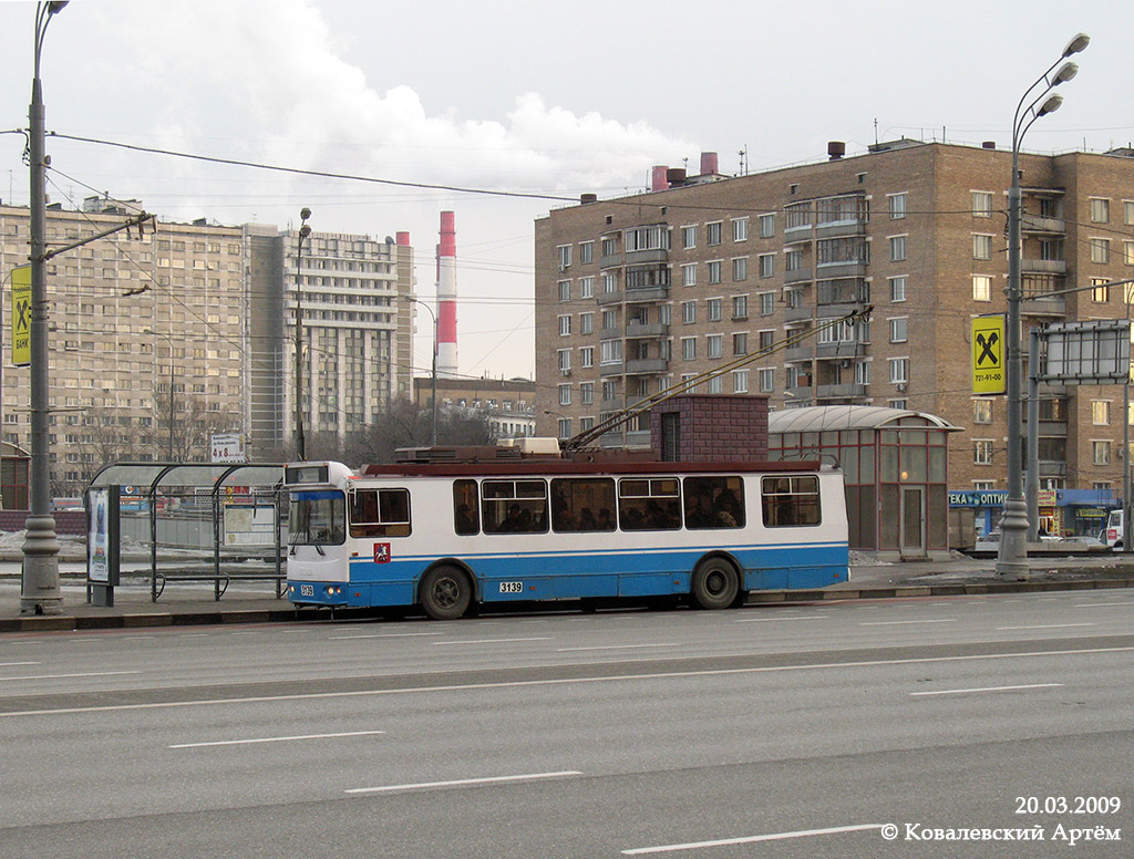 Москва, ЗиУ-682Г-016.02 (с широкой 1-й дверью) № 3139