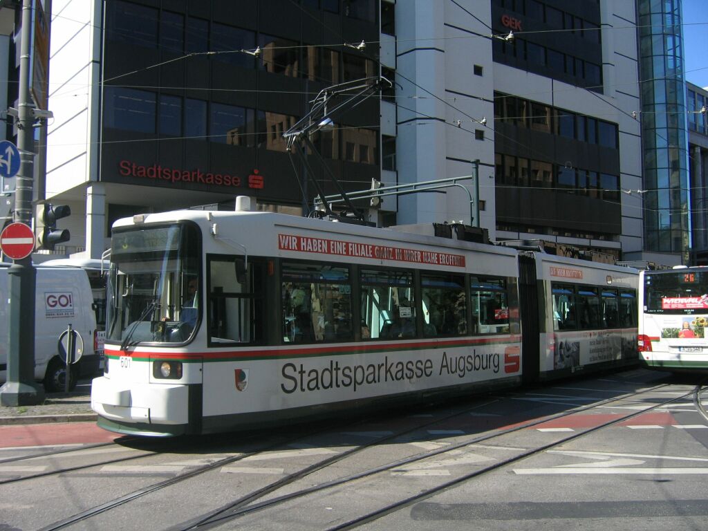 Аугсбург, Adtranz GT6M № 601