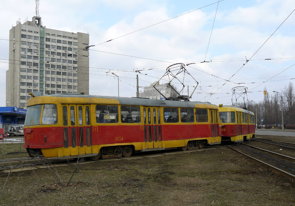 Kijów, Tatra T3SU Nr 5674