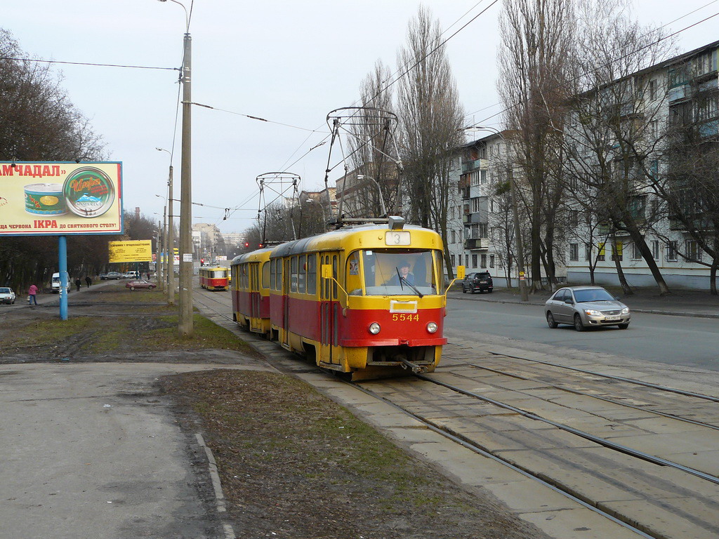 Киев, Tatra T3SU № 5544