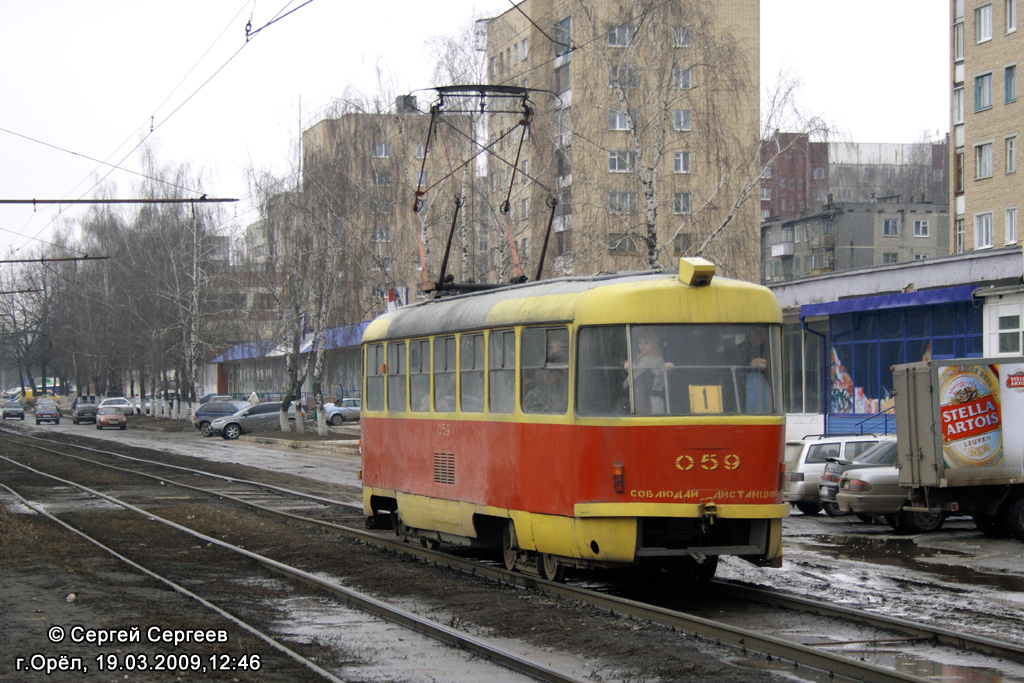 Орёл, Tatra T3SU № 059