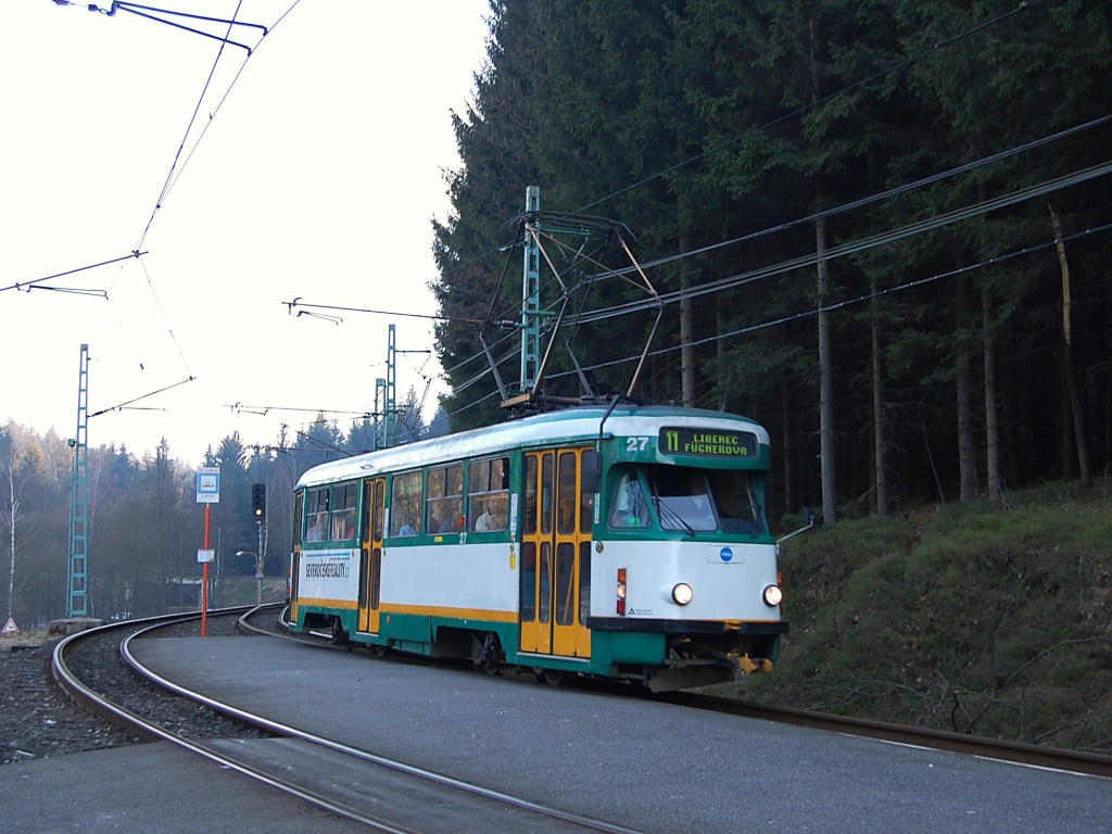 Либерец ― Яблонец-над-Нисой, Tatra T2R № 27