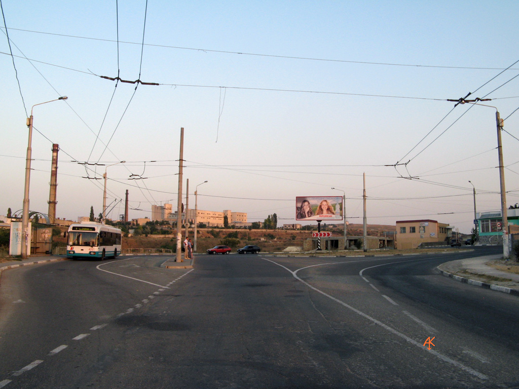 ყირიმის ტროლეიბუსი — End stations and U-turn rings