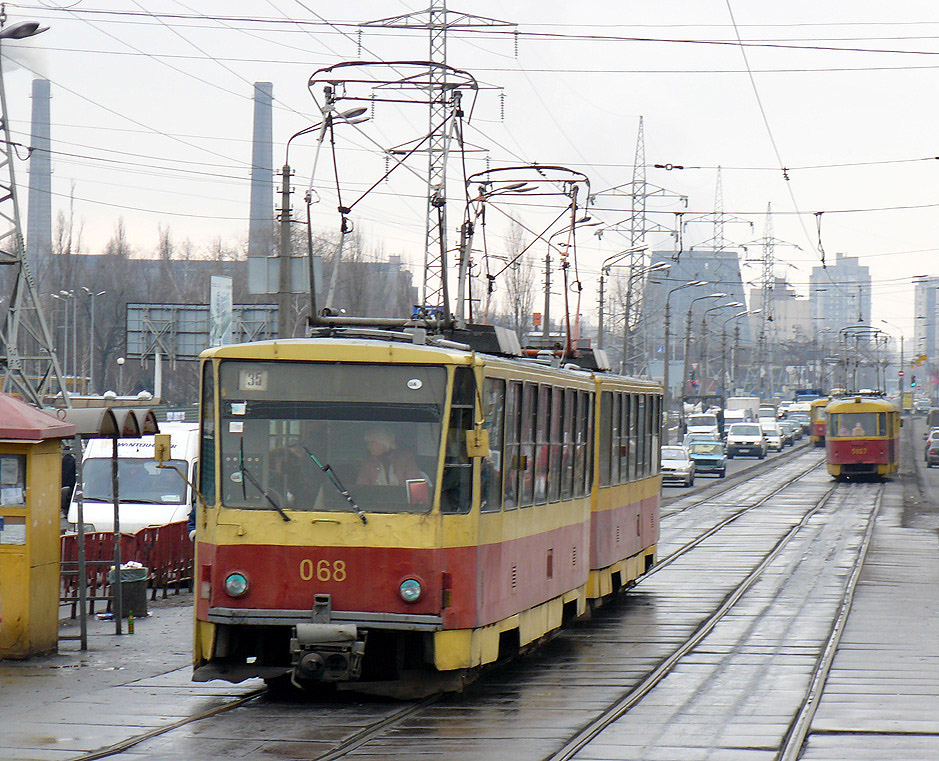 Киев, Tatra T6B5SU № 068