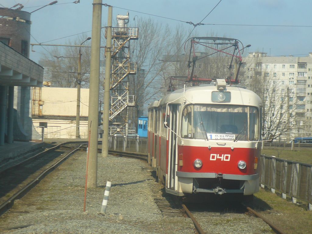 Кривой Рог, Tatra T3SU № 040