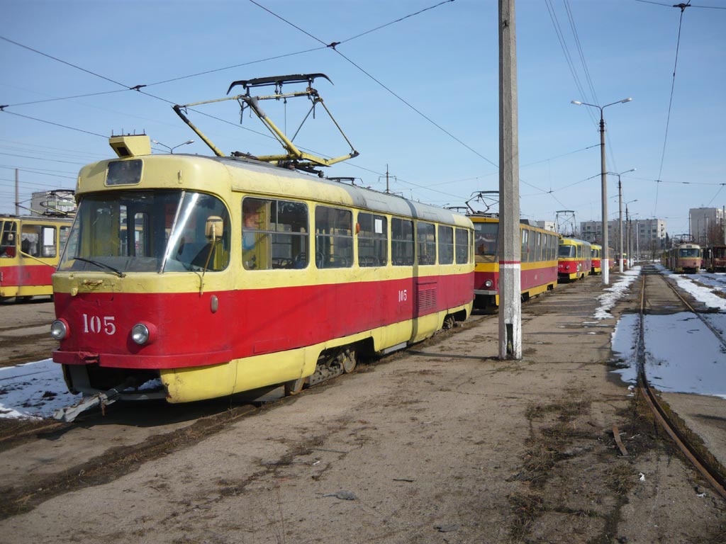 Курск, Tatra T3SU № 105
