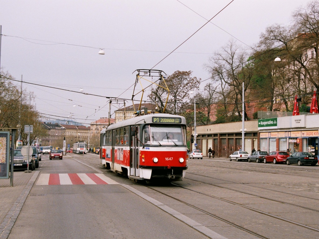 Brno, Tatra T3G № 1647