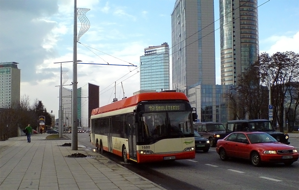 Viļņa, Solaris Trollino II 15 AC № 1680