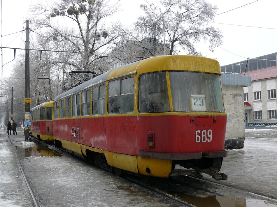 Харьков, Tatra T3SU № 689