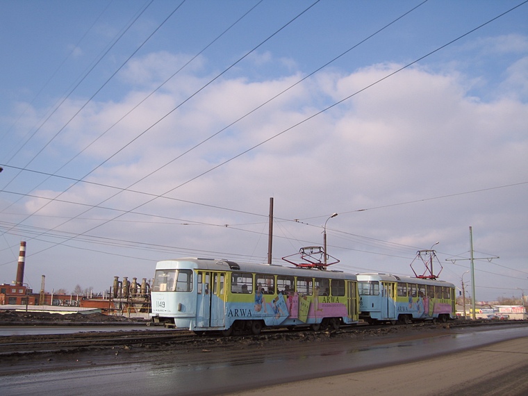 Ижевск, Tatra T3SU (двухдверная) № 1149